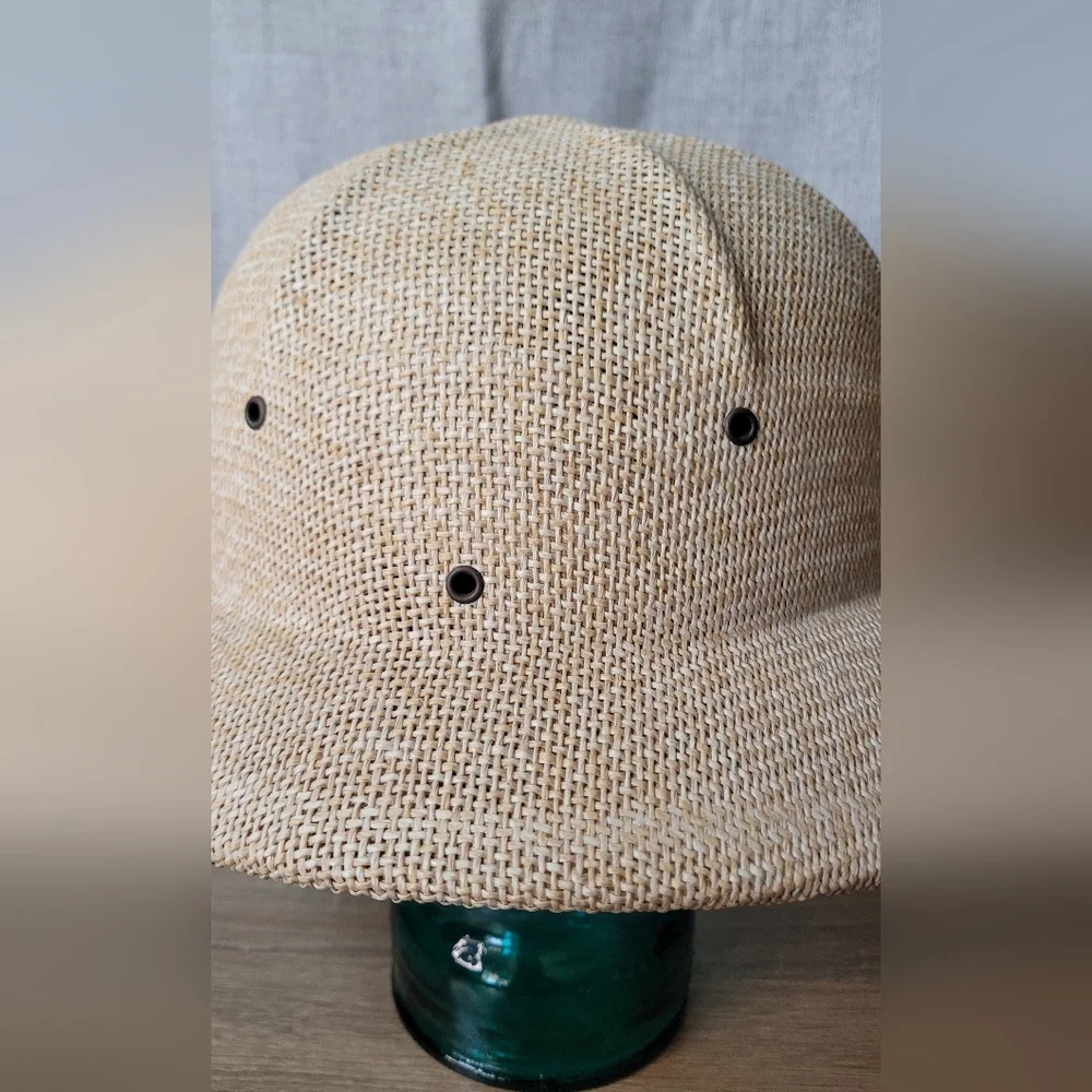 Woven Safari Hat Garden Hat Postal Carrier Mailman - Picture 6 of 16